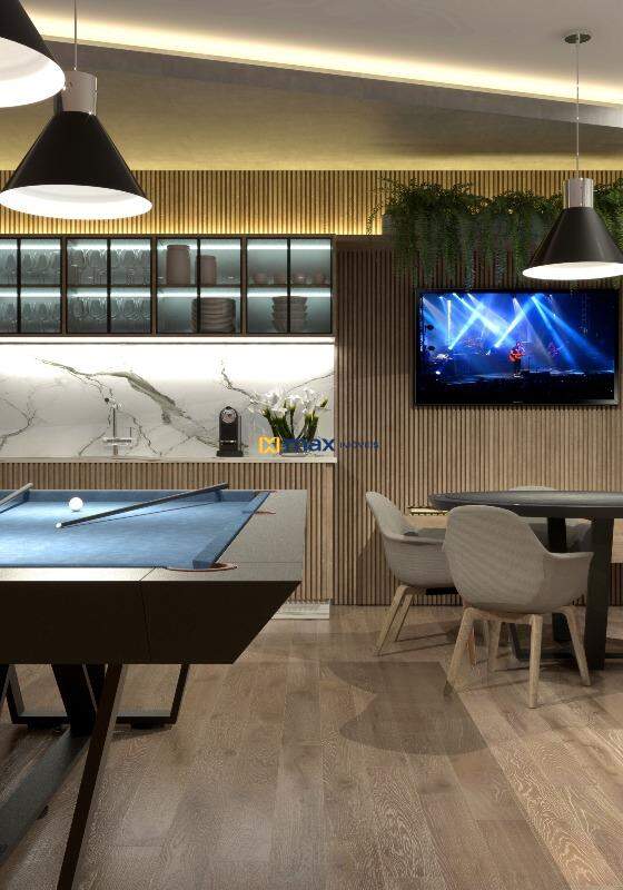 Apartamento à venda no Cabeçudas: Sala de jogos