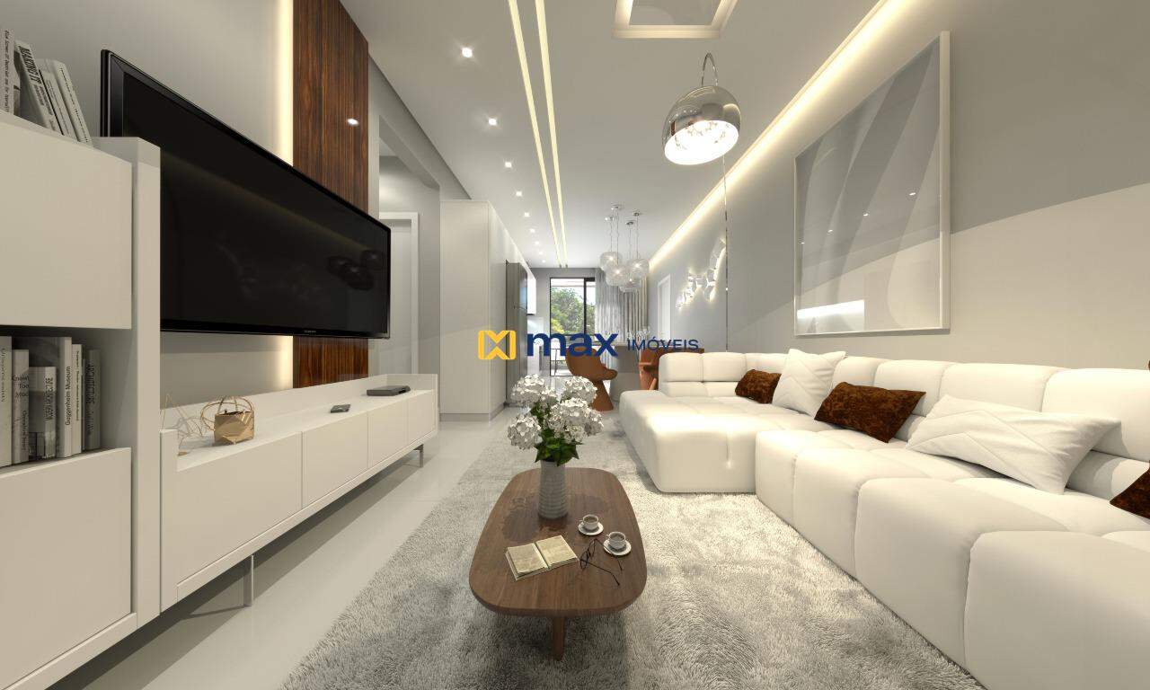 Apartamento à venda no Cabeçudas: Sala de estar