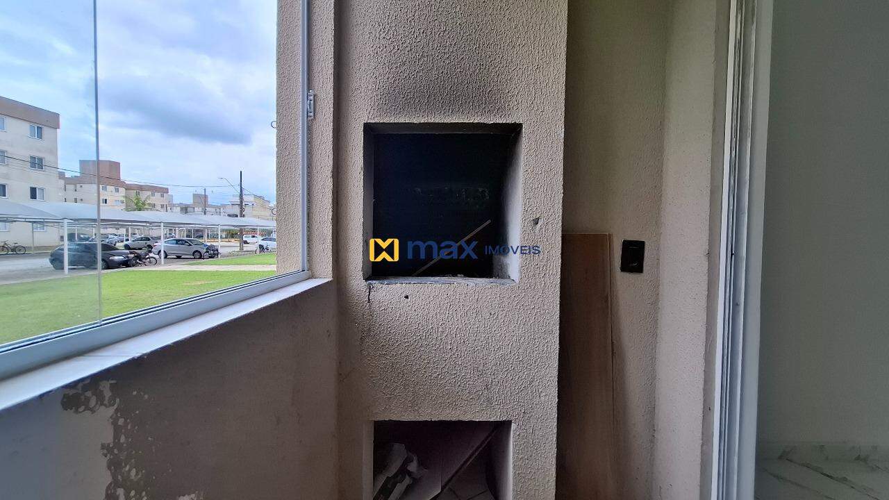 Apartamento para aluguel no Murta: Sacada com churrasqueira