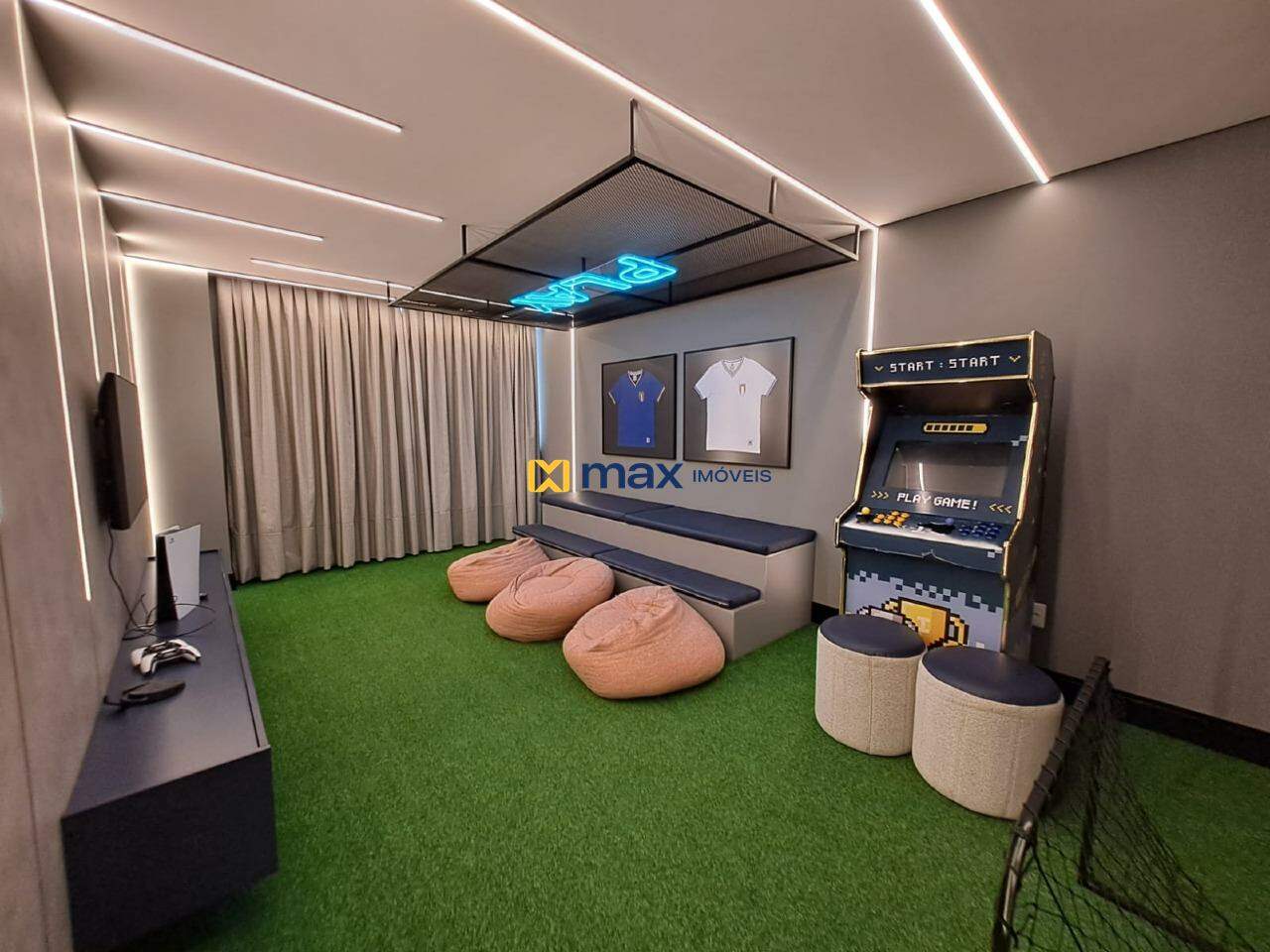 Apartamento para aluguel no Gravatá: Sala de jogos