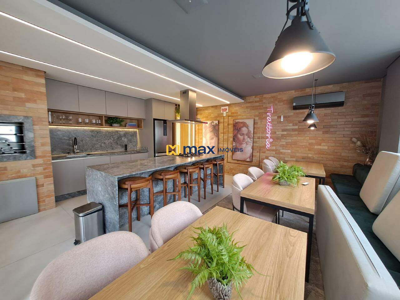 Apartamento para aluguel no Gravatá: Espaço gourmet