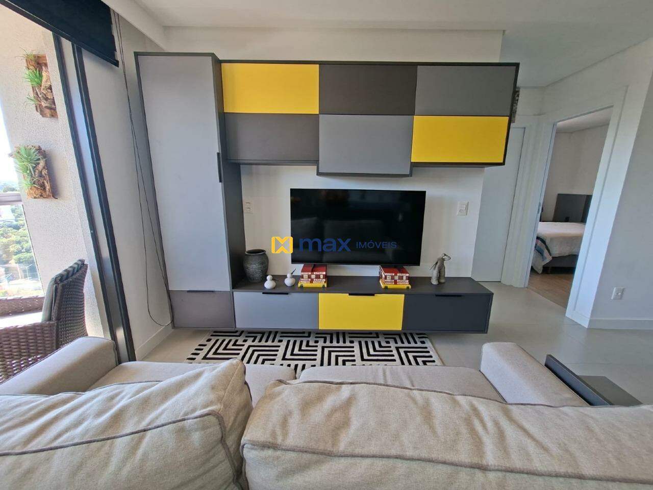 Apartamento para aluguel no Praia Brava: sala de estar