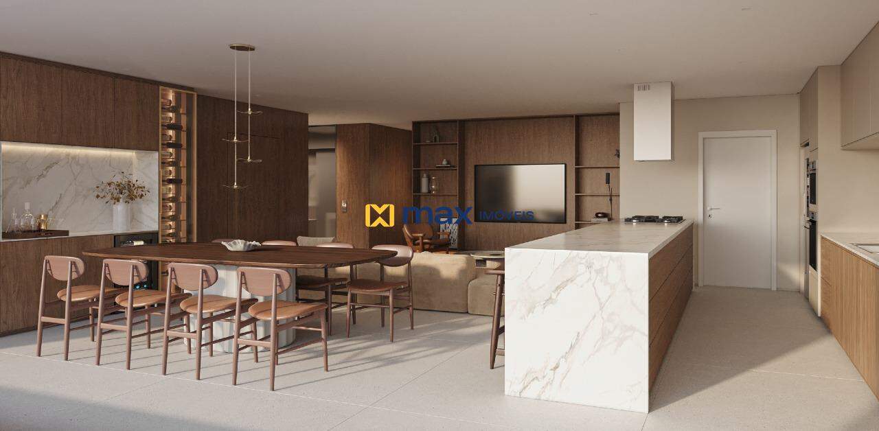 Apartamento à venda no Praia Brava de Itajaí: Living torre norte - tipo 3