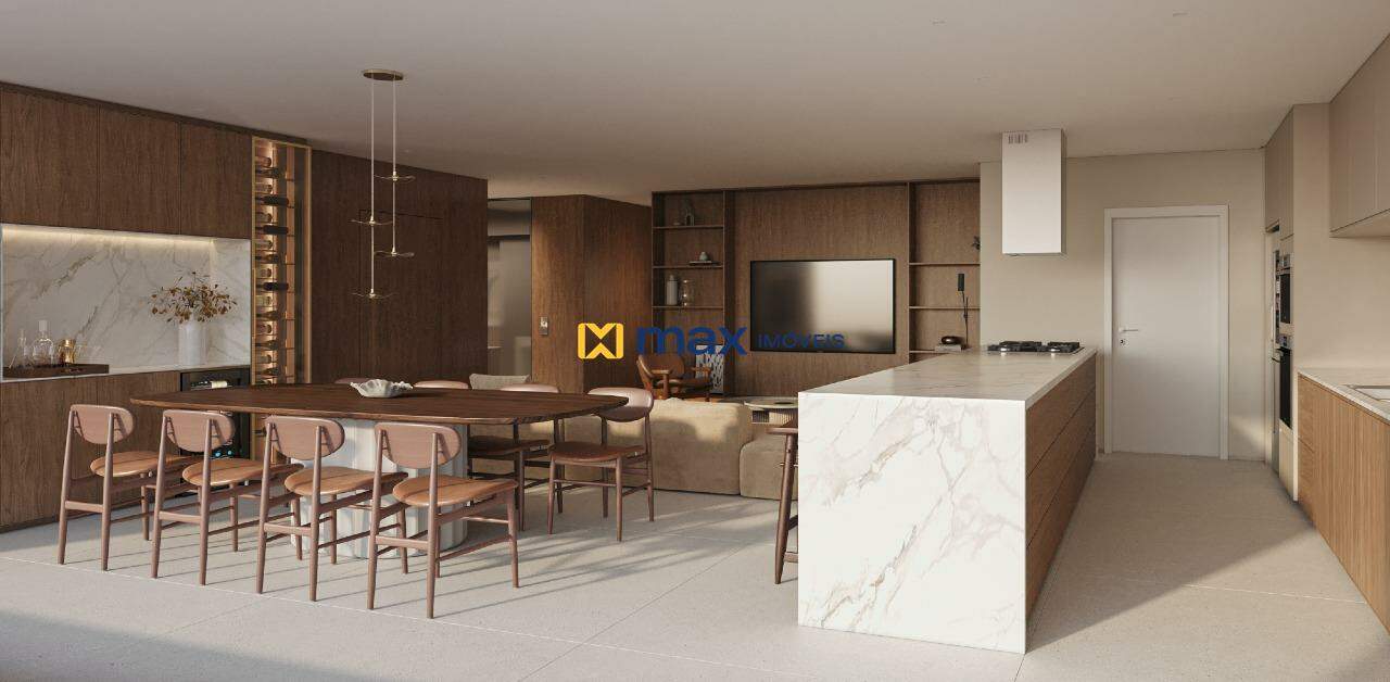 Apartamento à venda no Praia Brava de Itajaí: Living torre norte - tipo 3