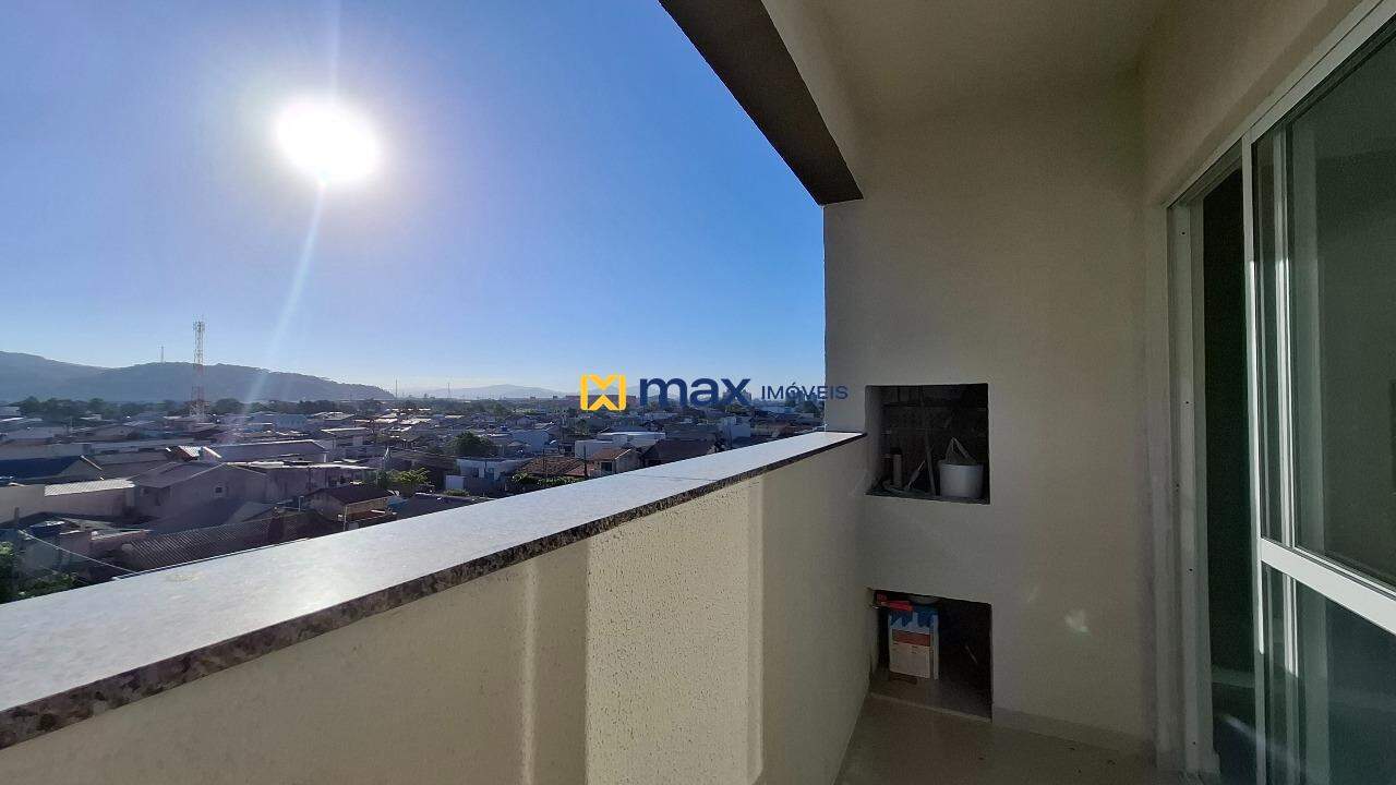 Apartamento à venda no São Vicente: Sacada com churrasqueira