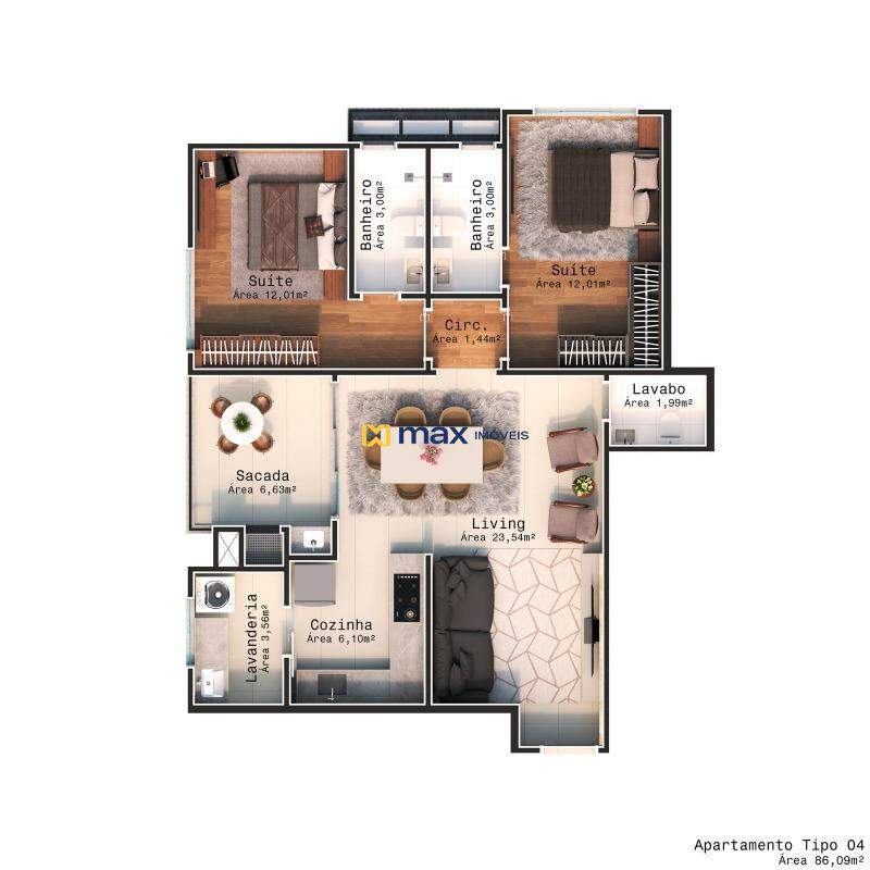 Apartamento à venda no Gravatá: 