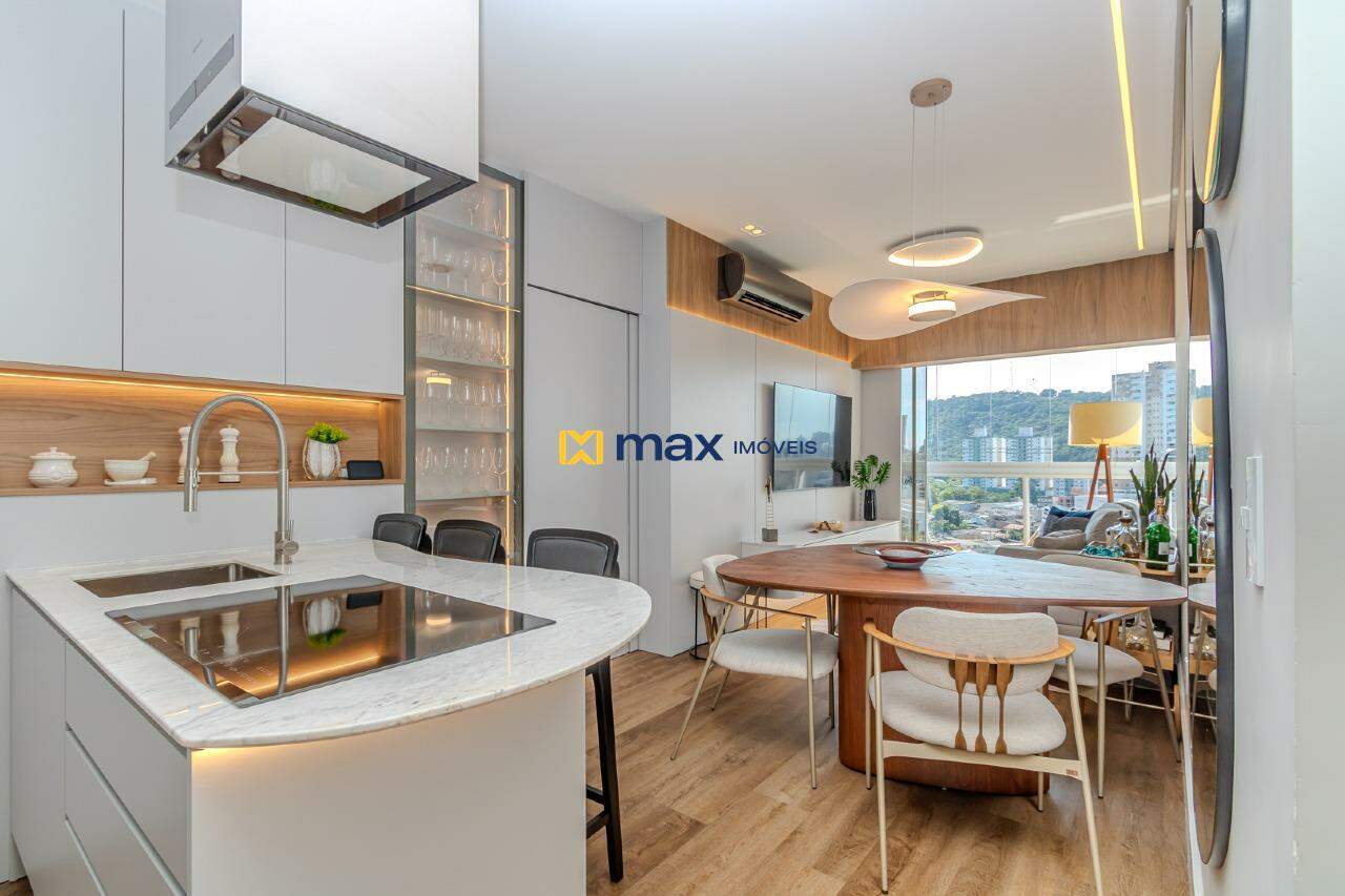 Apartamento à venda no Fazenda: Living integrado