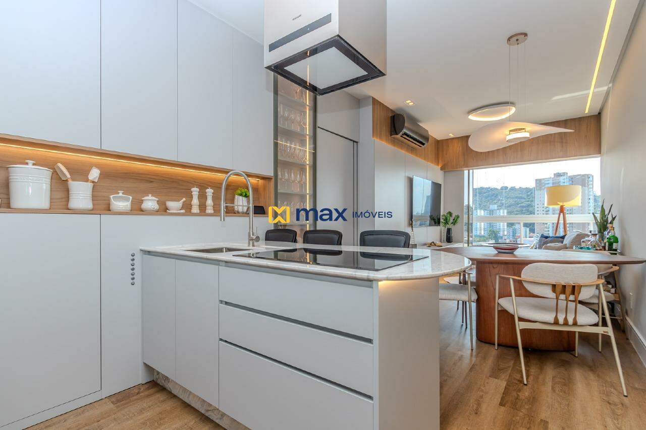 Apartamento à venda no Fazenda: Living integrado