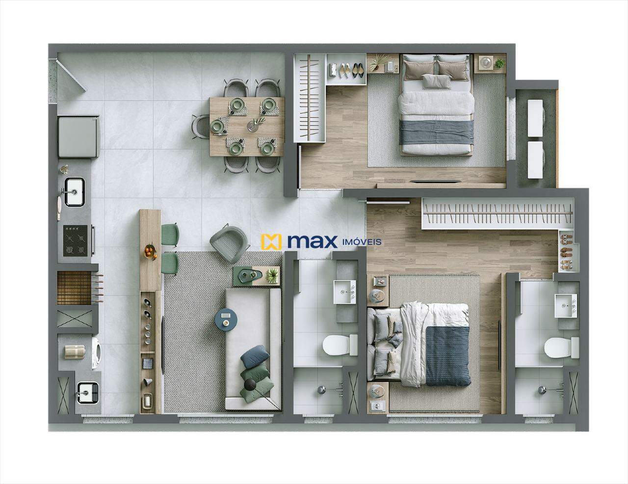 Apartamento à venda no São João: 