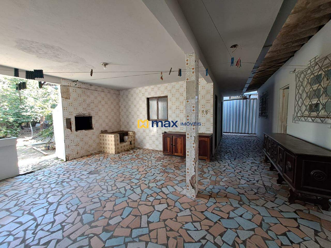 Casa para aluguel no Centro: Area externa churrasqueria