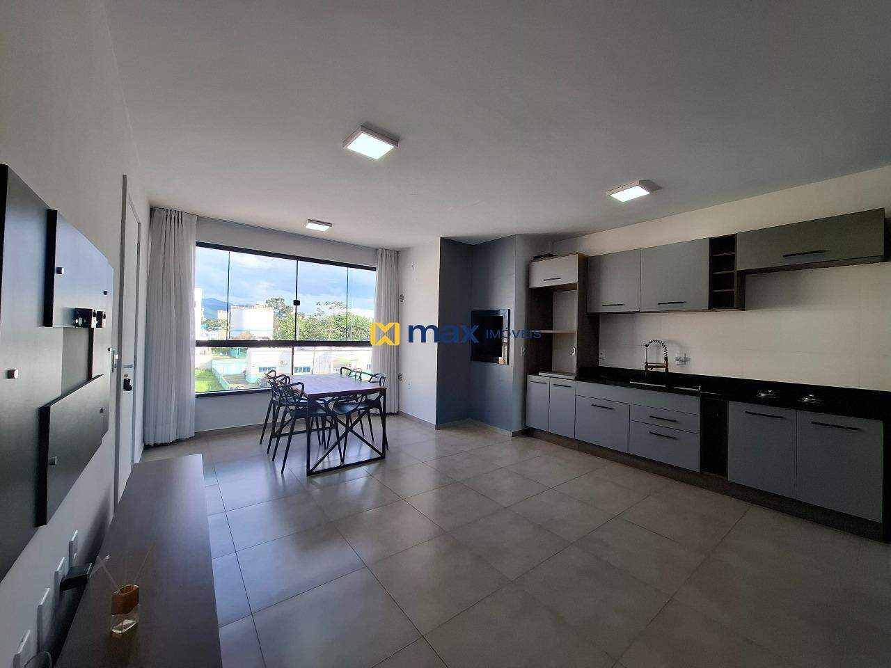 Apartamento à venda no Centro: living integrado