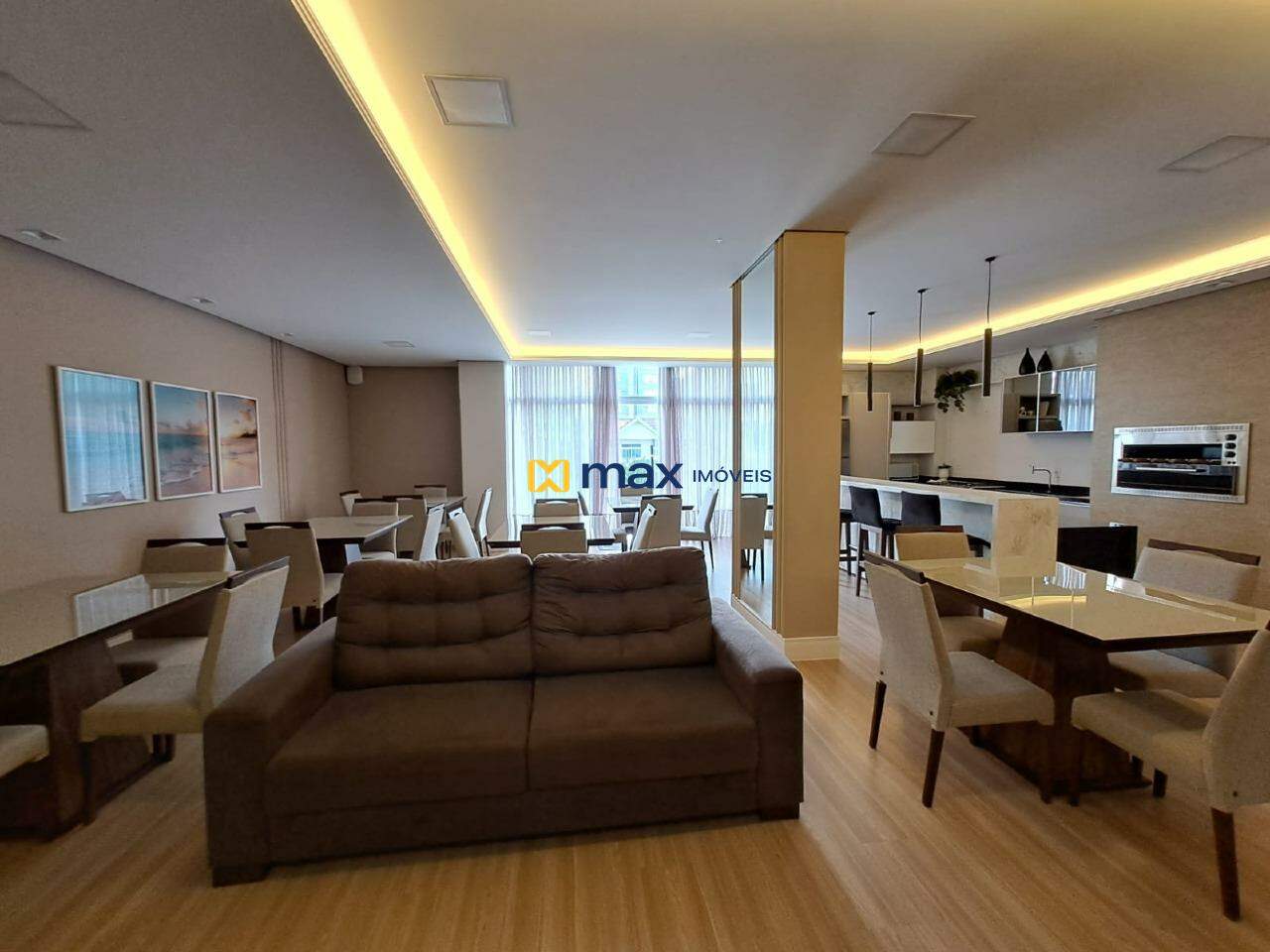 Apartamento para aluguel no Gravatá: Salão de festas