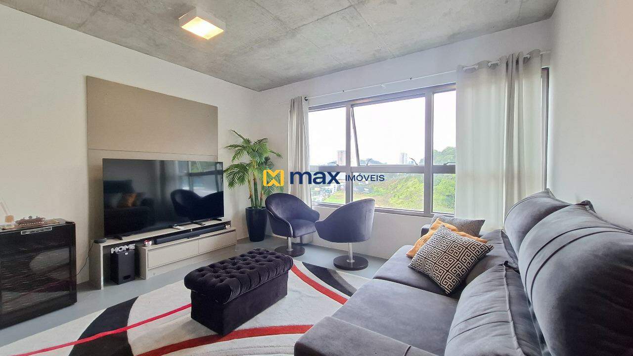 Apartamento à venda no Praia Brava: Living integrado
