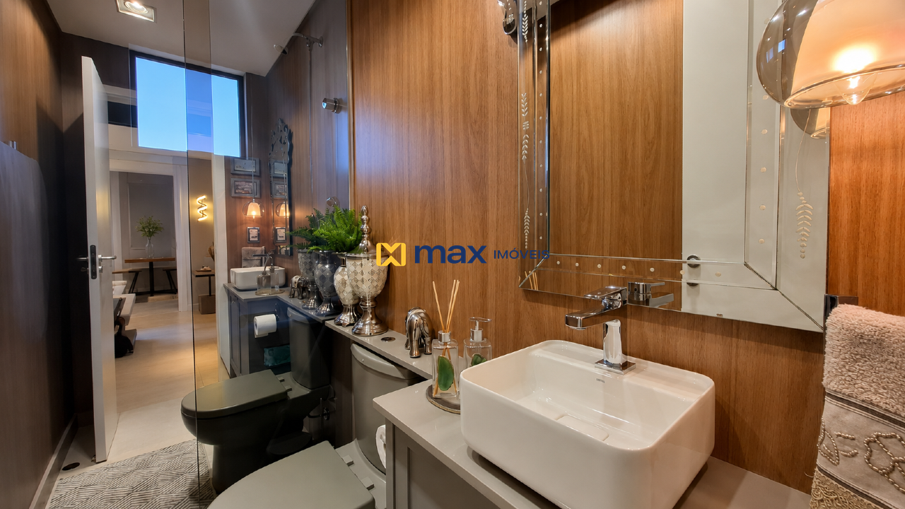 Apartamento à venda no Centro: Banheiro social