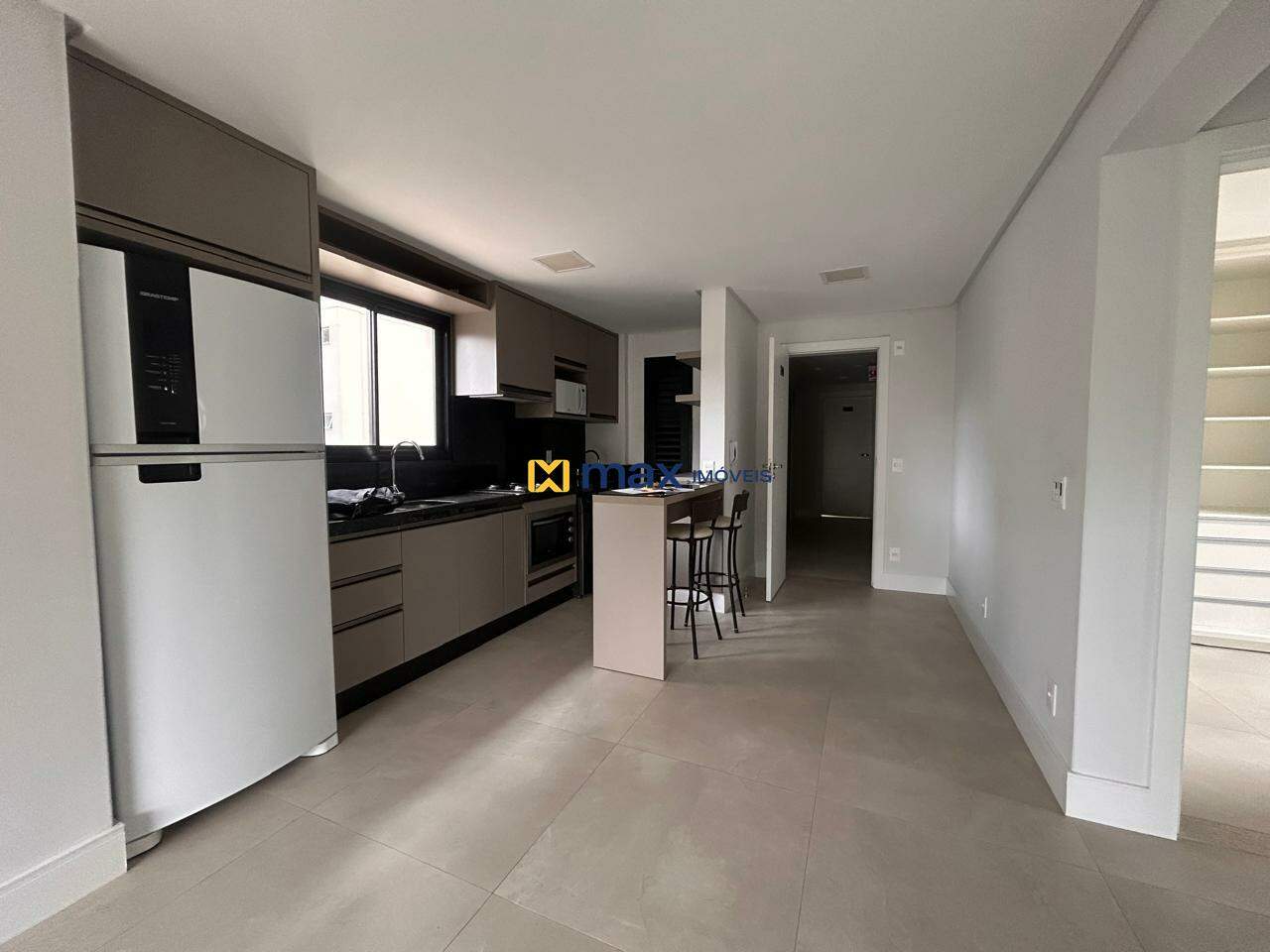 Apartamento para aluguel no Praia Brava de Itajaí: Sala de estar e jantar