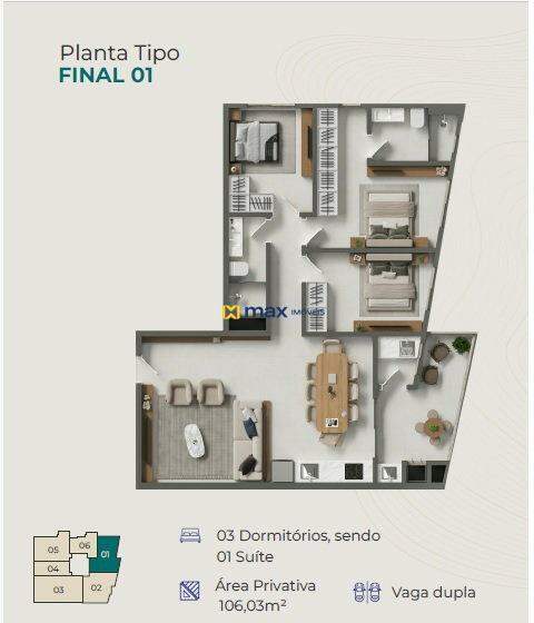 Apartamento à venda no Gravatá: 