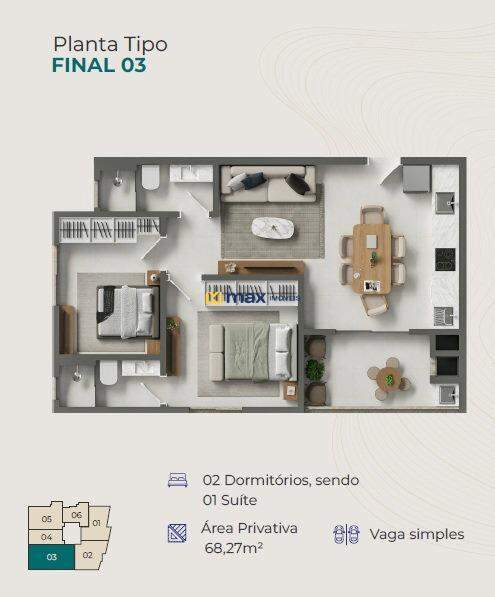 Apartamento à venda no Gravatá: 