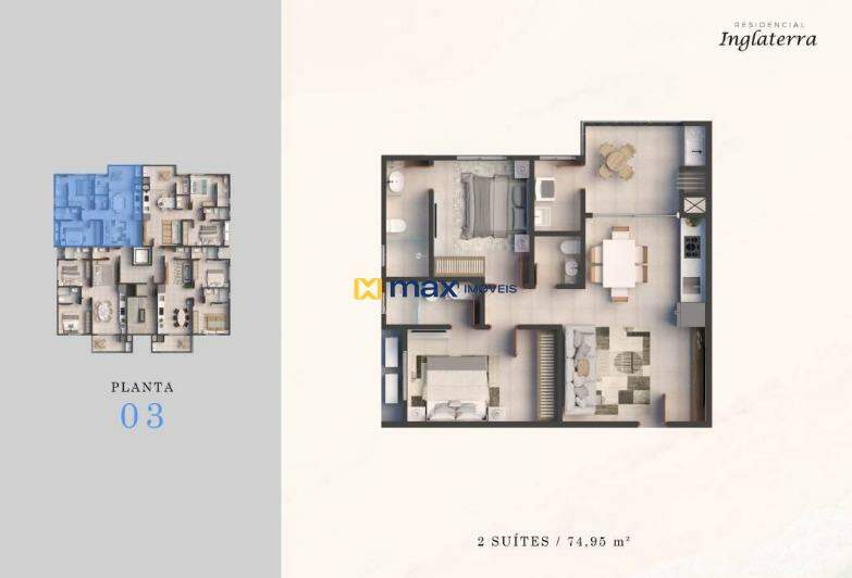 Apartamento à venda no Gravatá: 