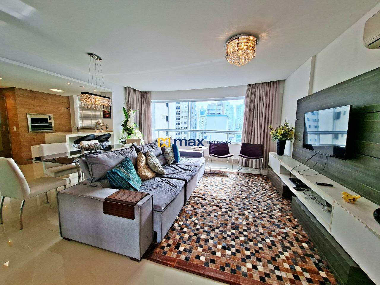 Apartamento para aluguel no Centro: sala