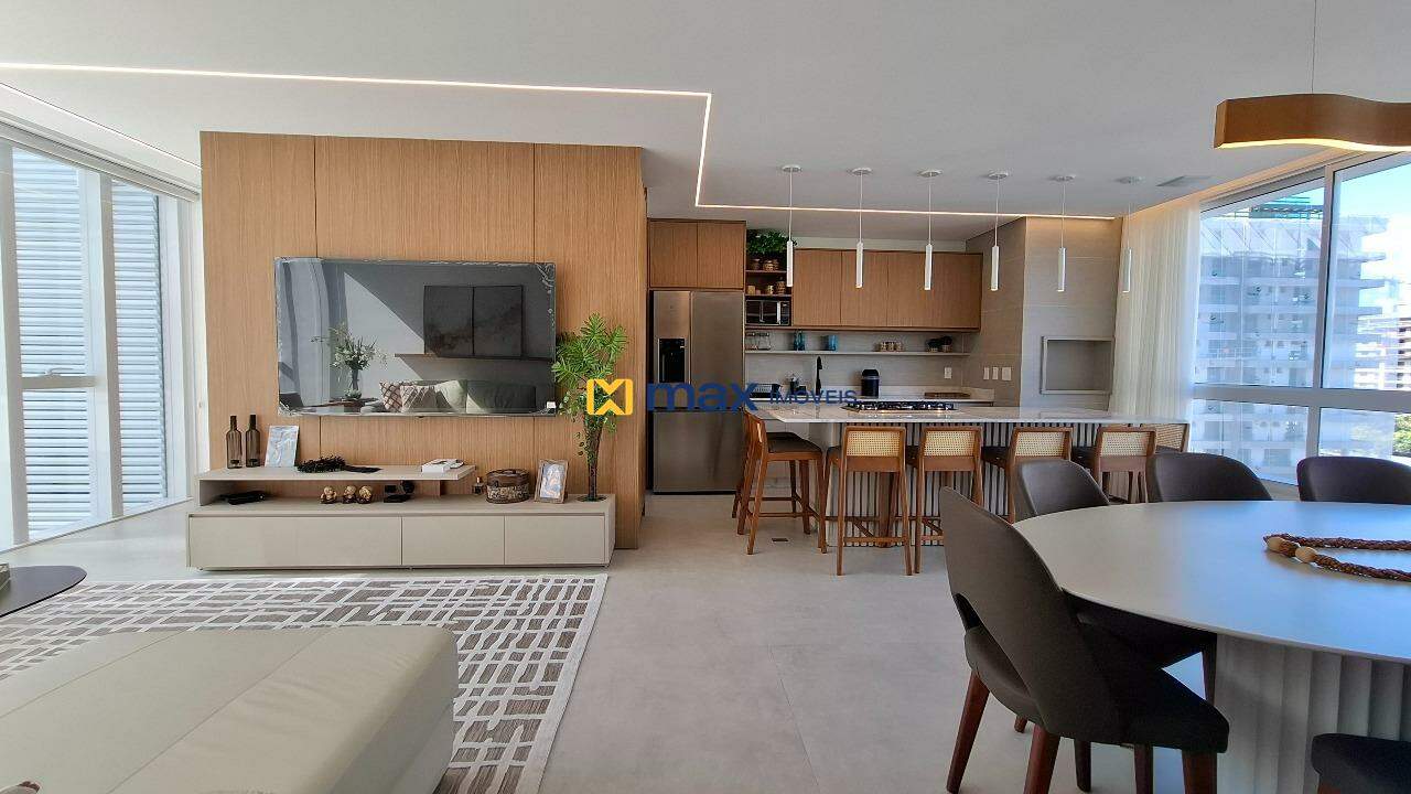 Apartamento à venda no Praia Brava: Living integrado