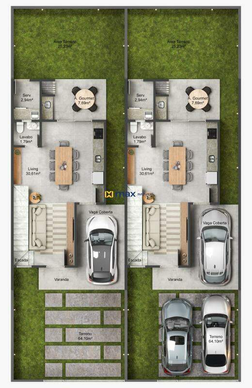 Casa à venda no Barra do Rio: Planta