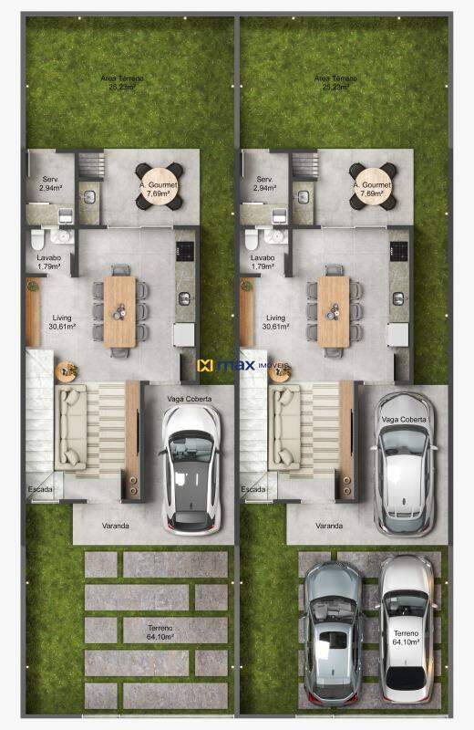 Casa à venda no Barra do Rio: Planta