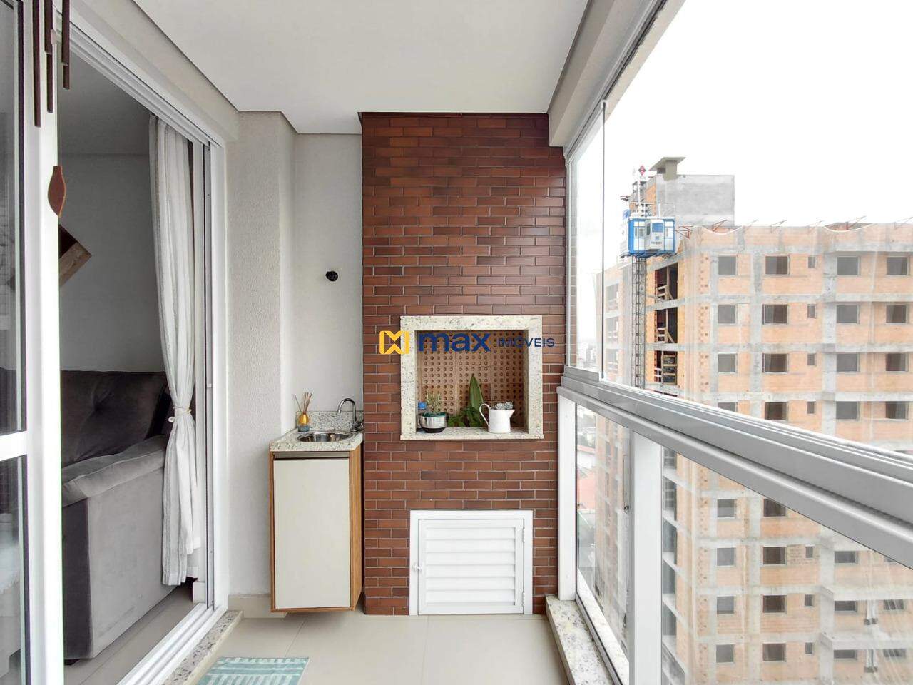 Apartamento à venda no Centro: Varanda