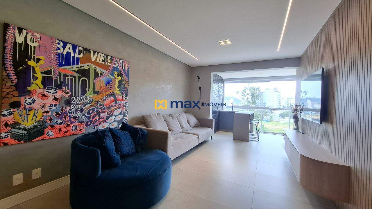 Apartamento à venda no Praia Brava: Living integrado