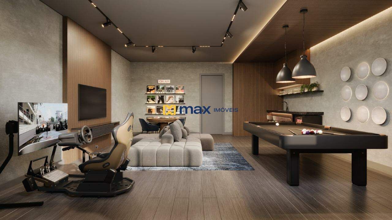Apartamento à venda no Centro: Sala de jogos