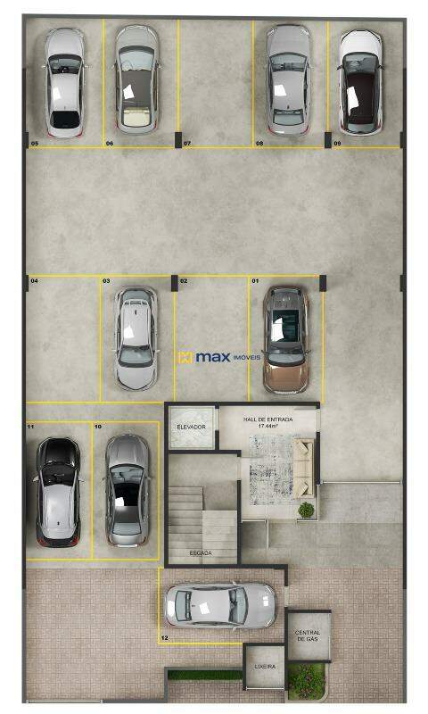 Apartamento à venda no Centro: