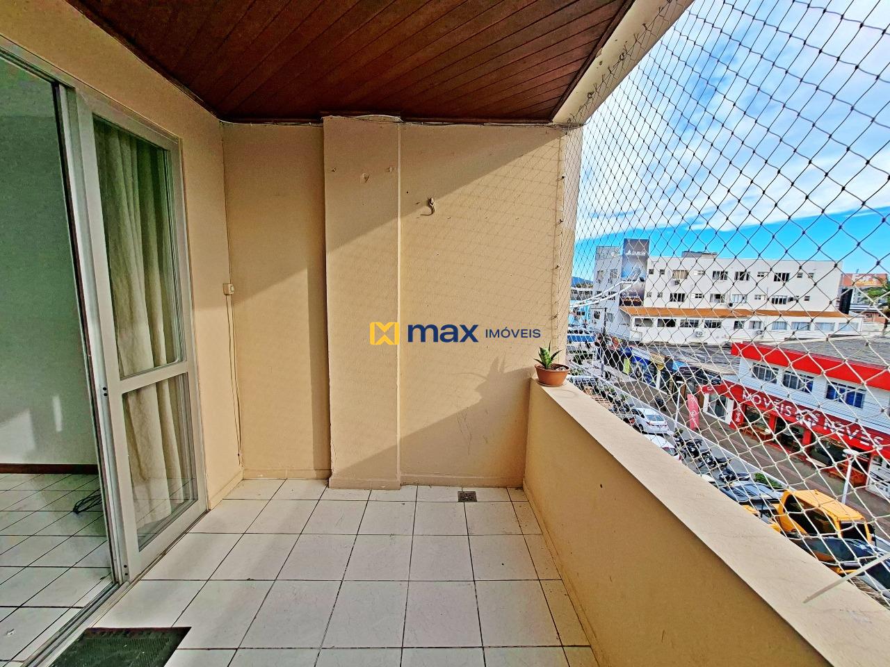 Apartamento para aluguel no Centro: sacada
