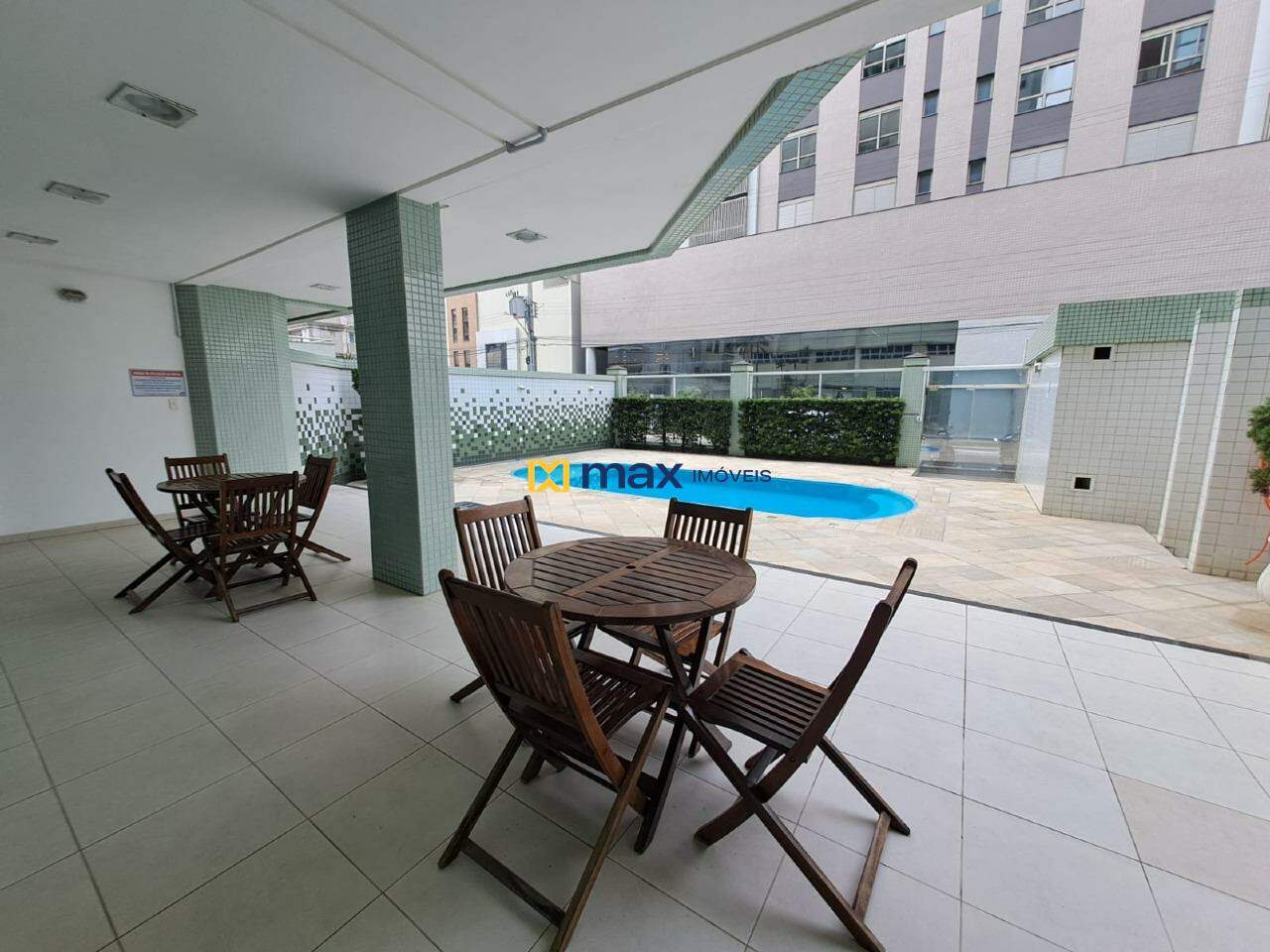Apartamento para aluguel no Centro: Area piscina