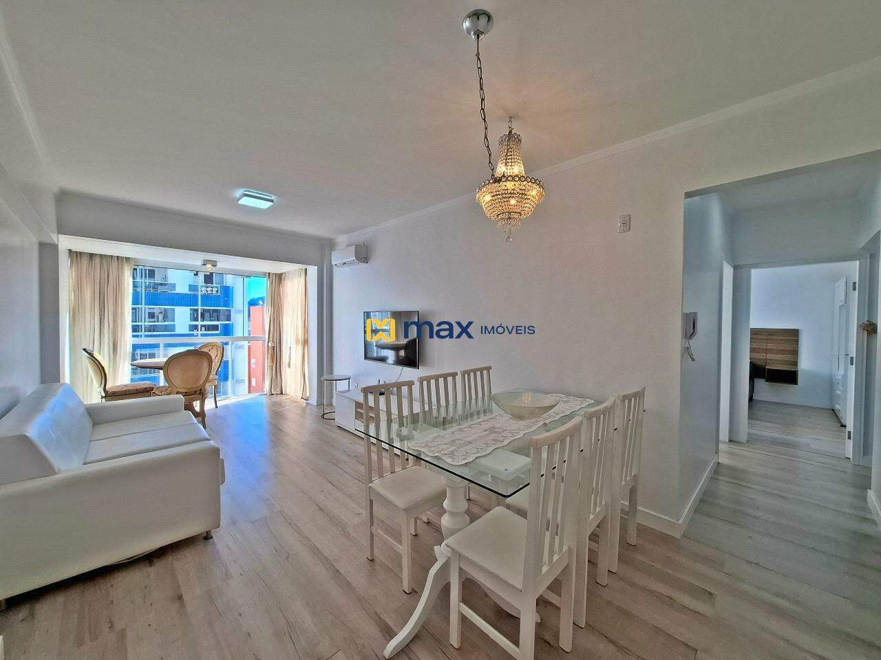 Apartamento à venda no Centro: sala de estar e jantar