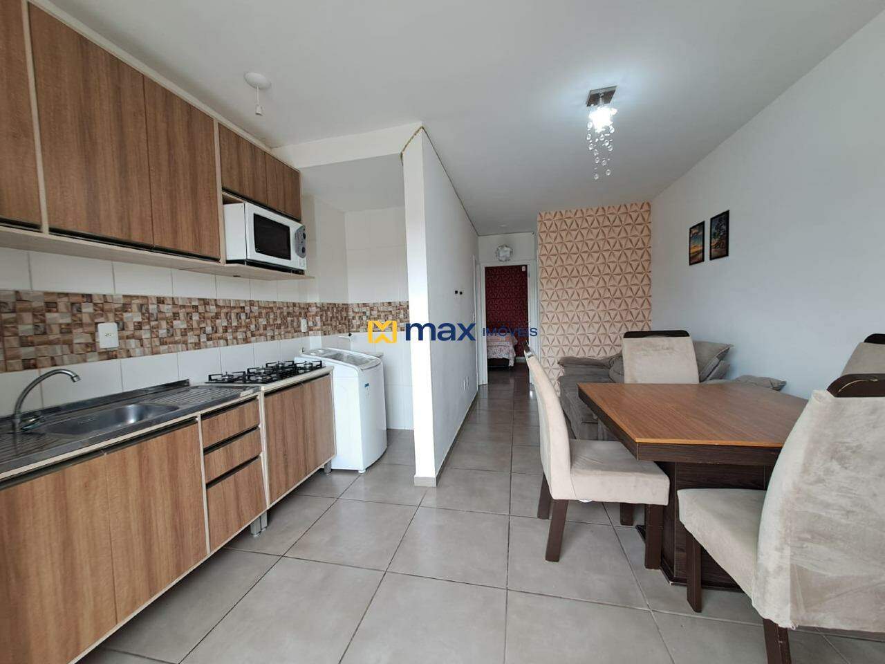 Apartamento para aluguel no Gravatá: Living Integrado