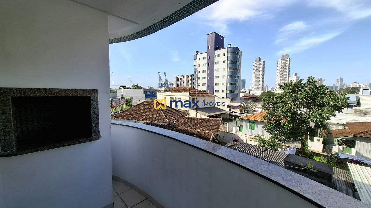 Apartamento para aluguel no Centro: Sacada