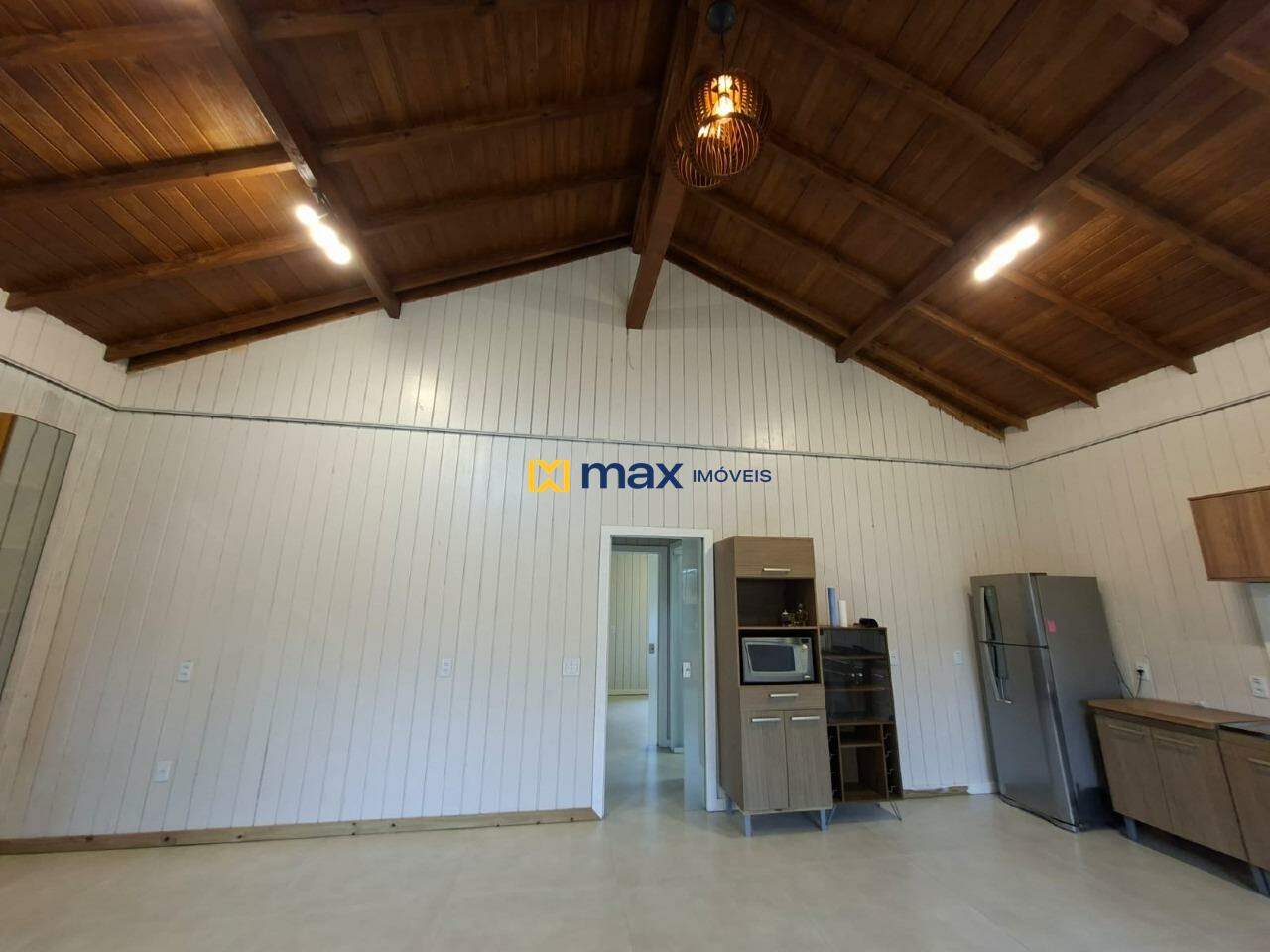 Casa para aluguel no São Vicente: Sala de estar/jantar e cozinha