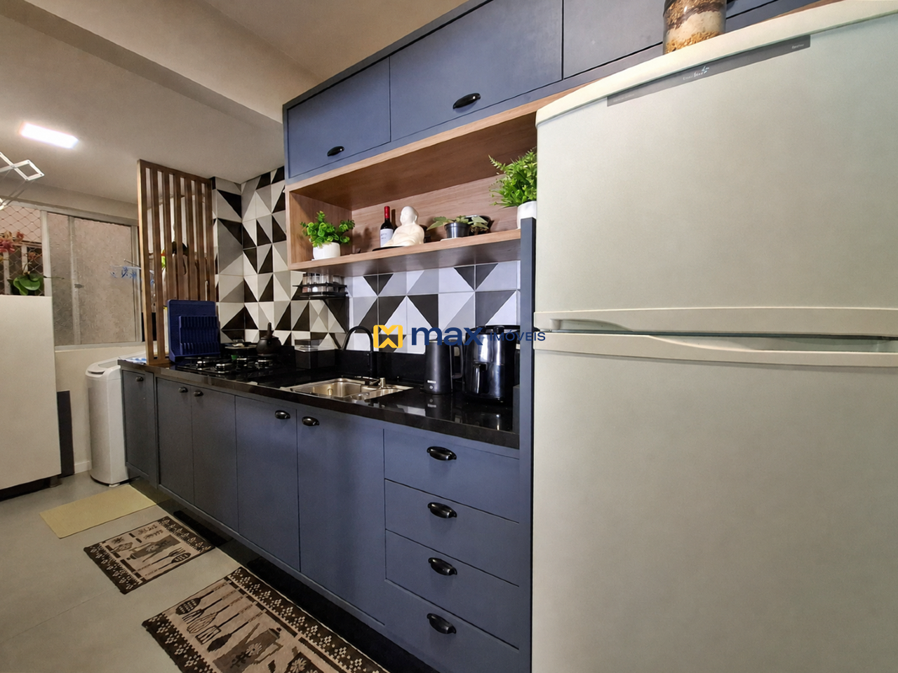 Apartamento à venda no Centro: cozinha | área de serviço