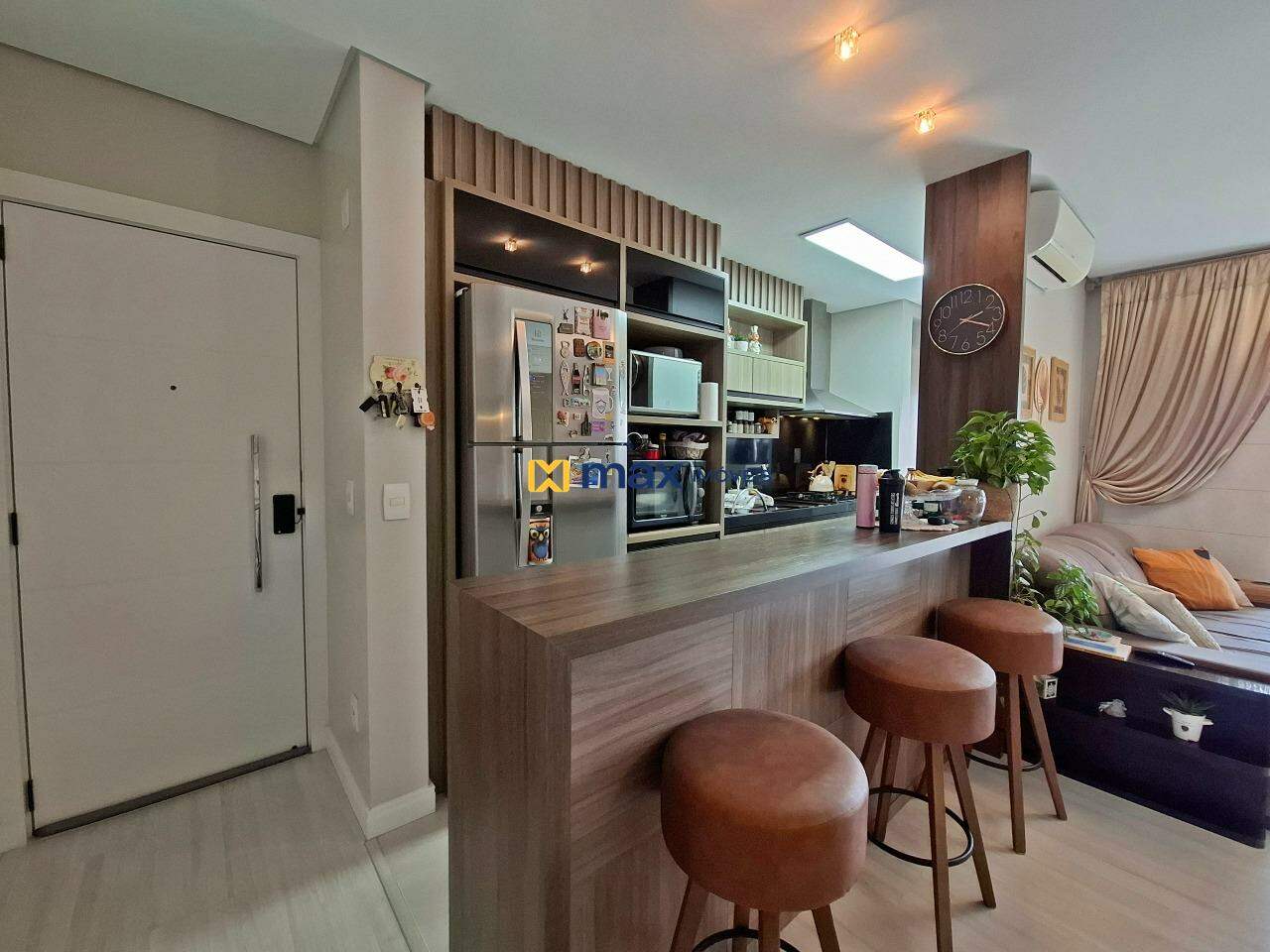Apartamento à venda no Tabuleiro: sala de estar e jantar