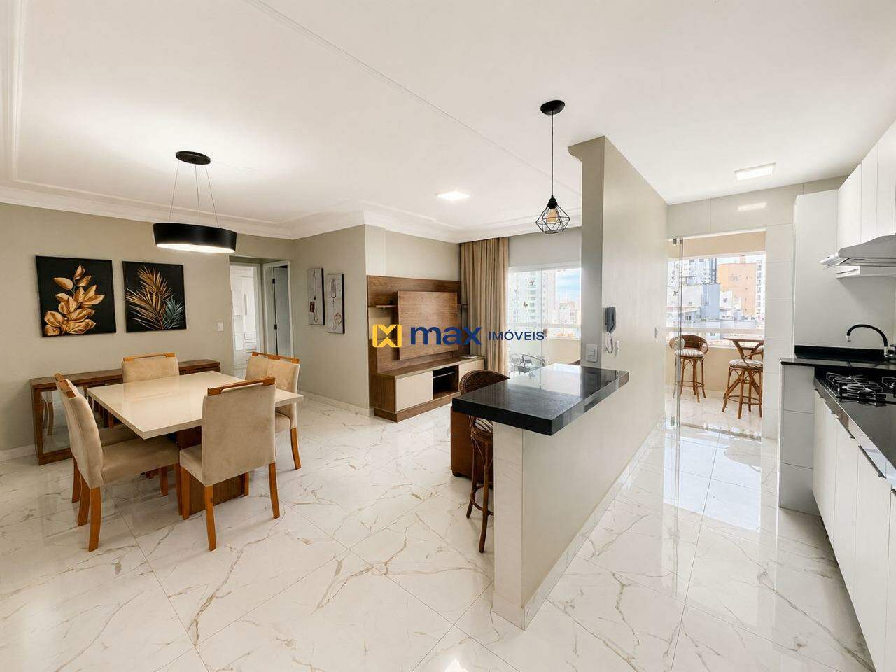 Apartamento para aluguel no Centro: 