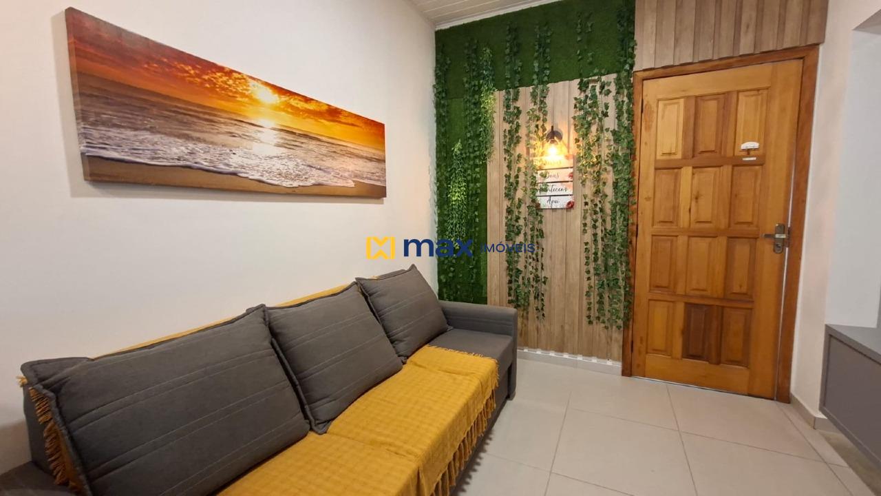 Apartamento para aluguel no Fazenda: Sala de estar/jantar e cozinha
