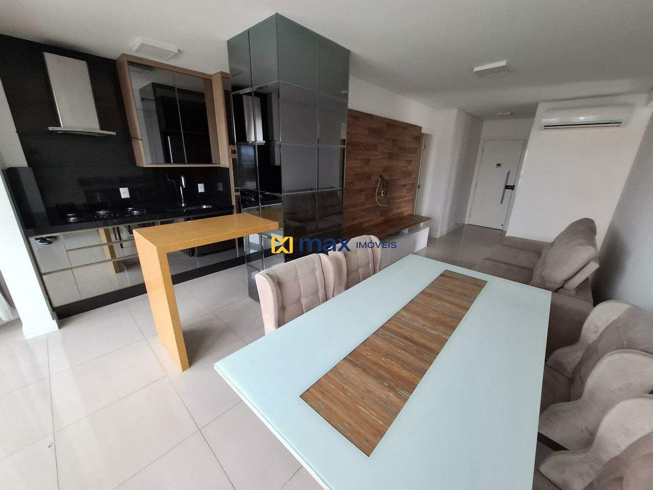 Apartamento para aluguel no Centro: Sala de Estar e Jantar