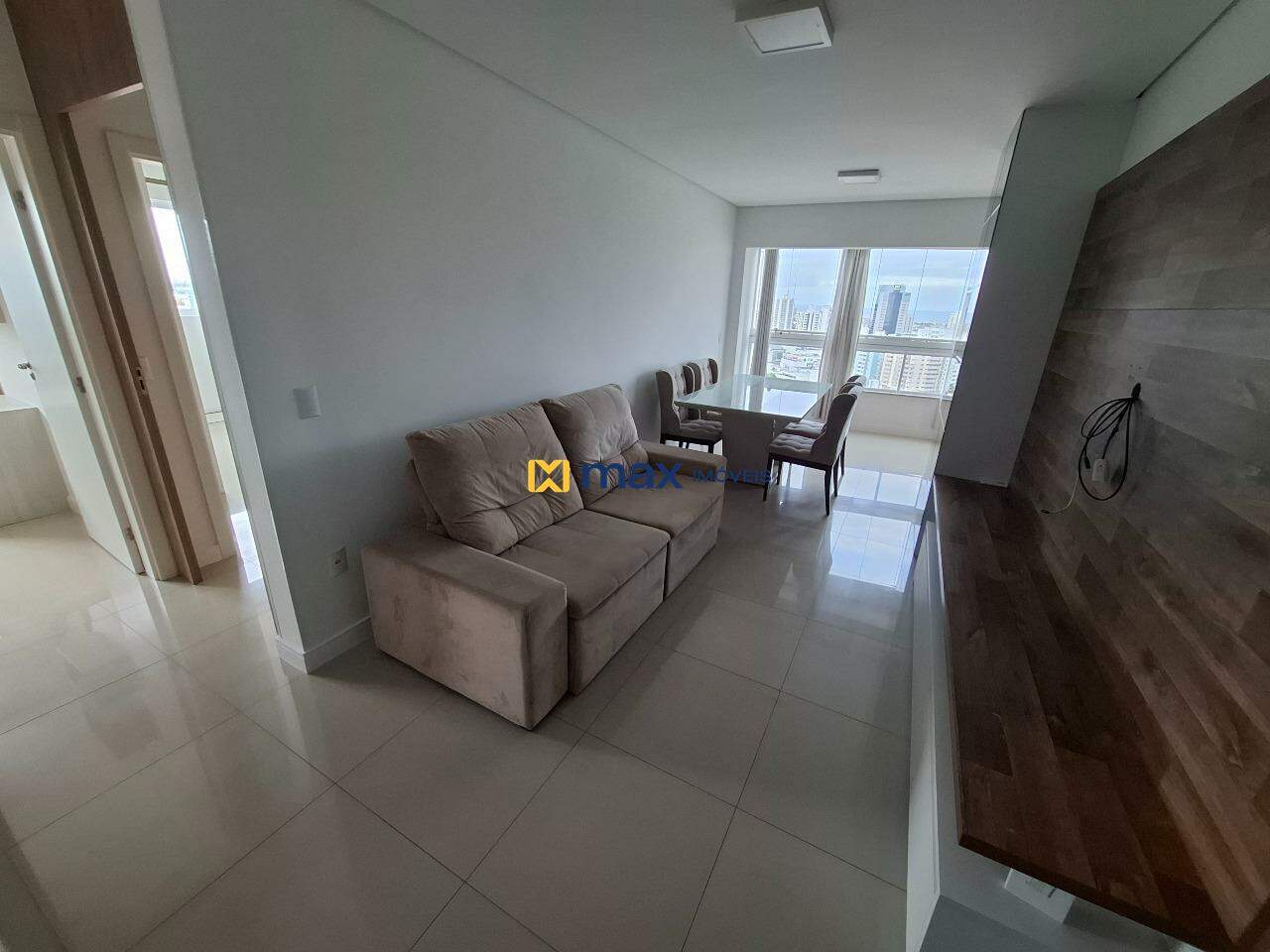Apartamento para aluguel no Centro: Sala de Estar e Jantar