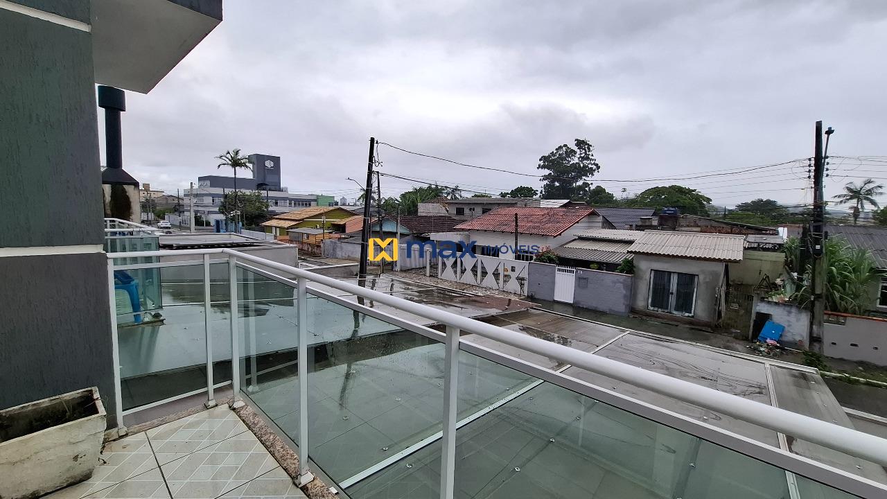 Apartamento para aluguel no São Vicente: Sacada