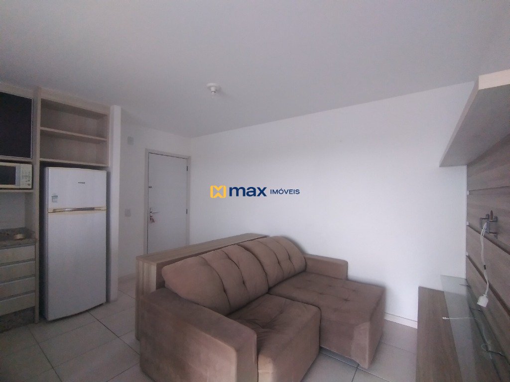 Apartamento para aluguel no Centro: Sala de estar e jantar integrado