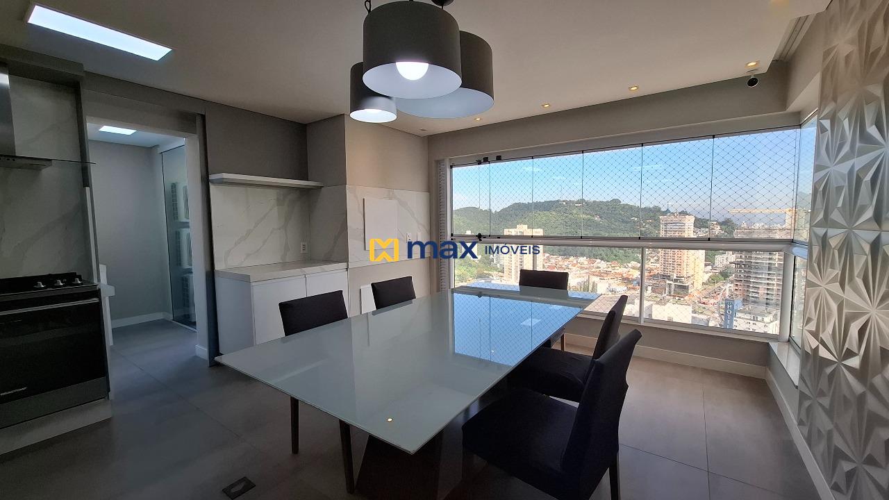 Apartamento para aluguel no Fazenda: Sala de Jantar/ Sacada