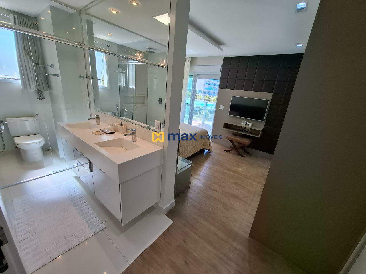 Apartamento para aluguel no Praia Brava: Suíte Master