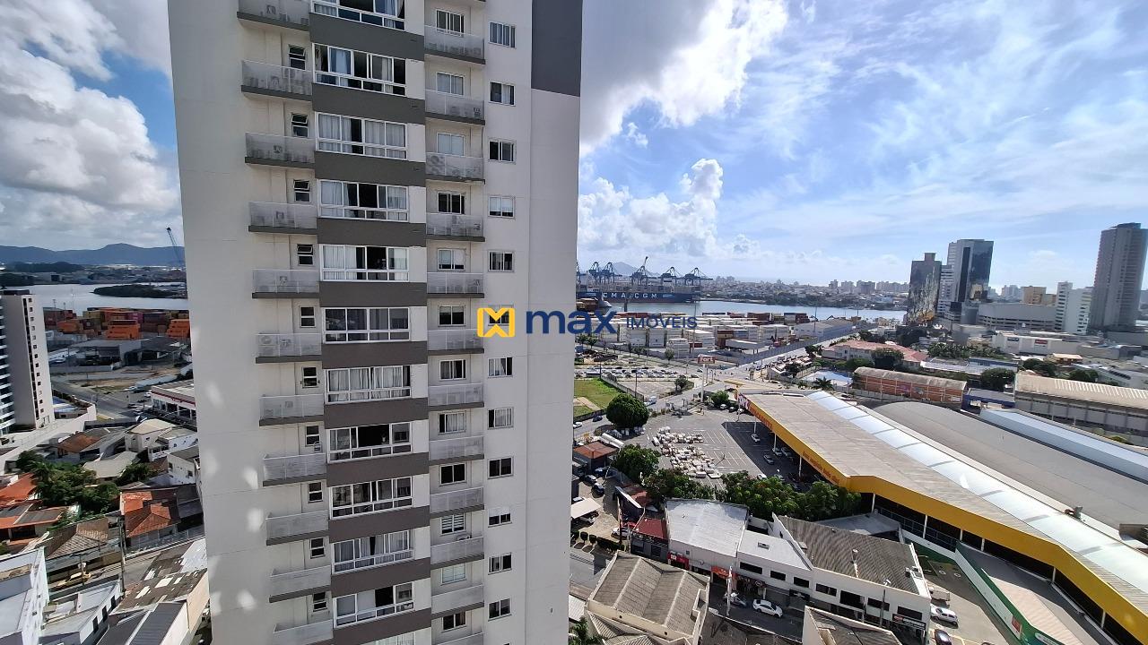 Apartamento para aluguel no Centro: Vista Sala de Estar e Jantar