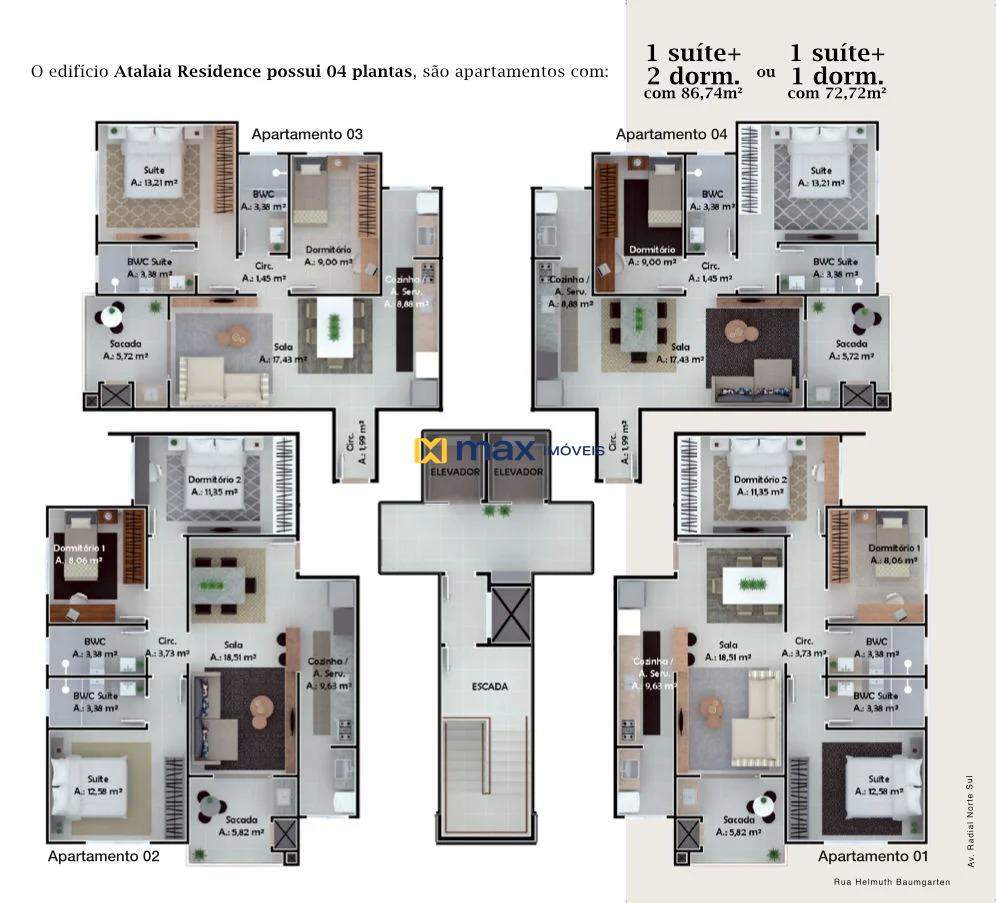 Apartamento à venda no Gravatá: