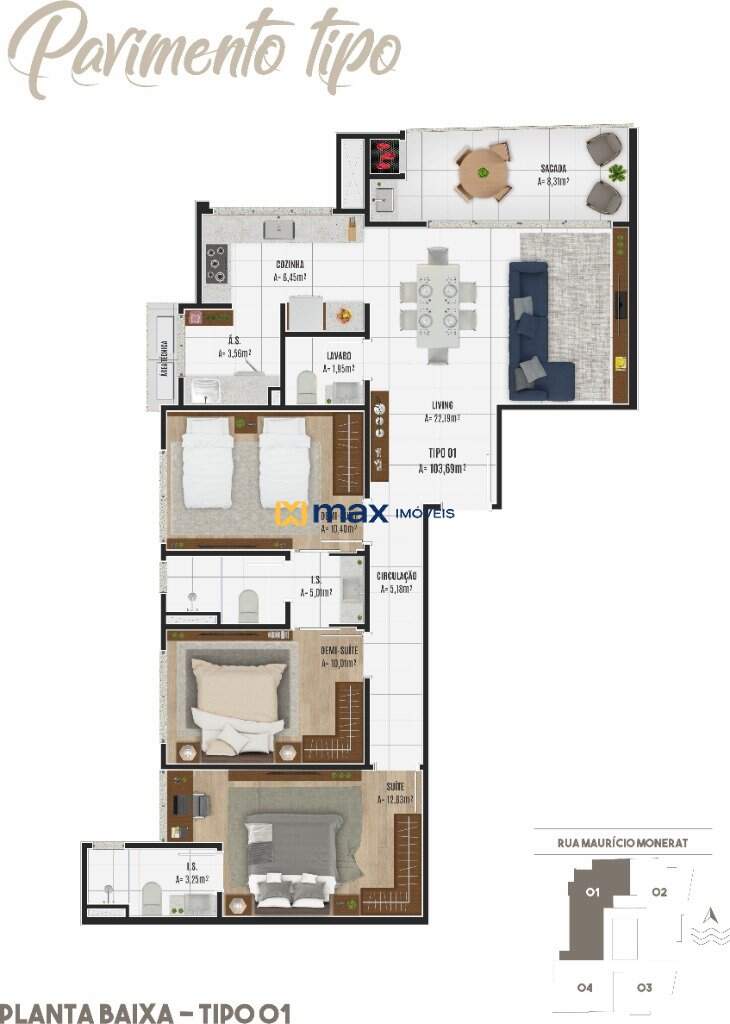 Apartamento à venda no Gravatá: 