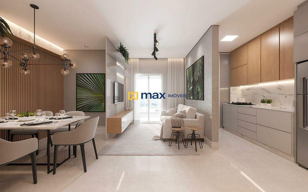 Apartamento à venda no Praia Brava:  Living integrado